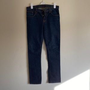 Nudie jeans grim Tim size 33x34 dry dirt organic